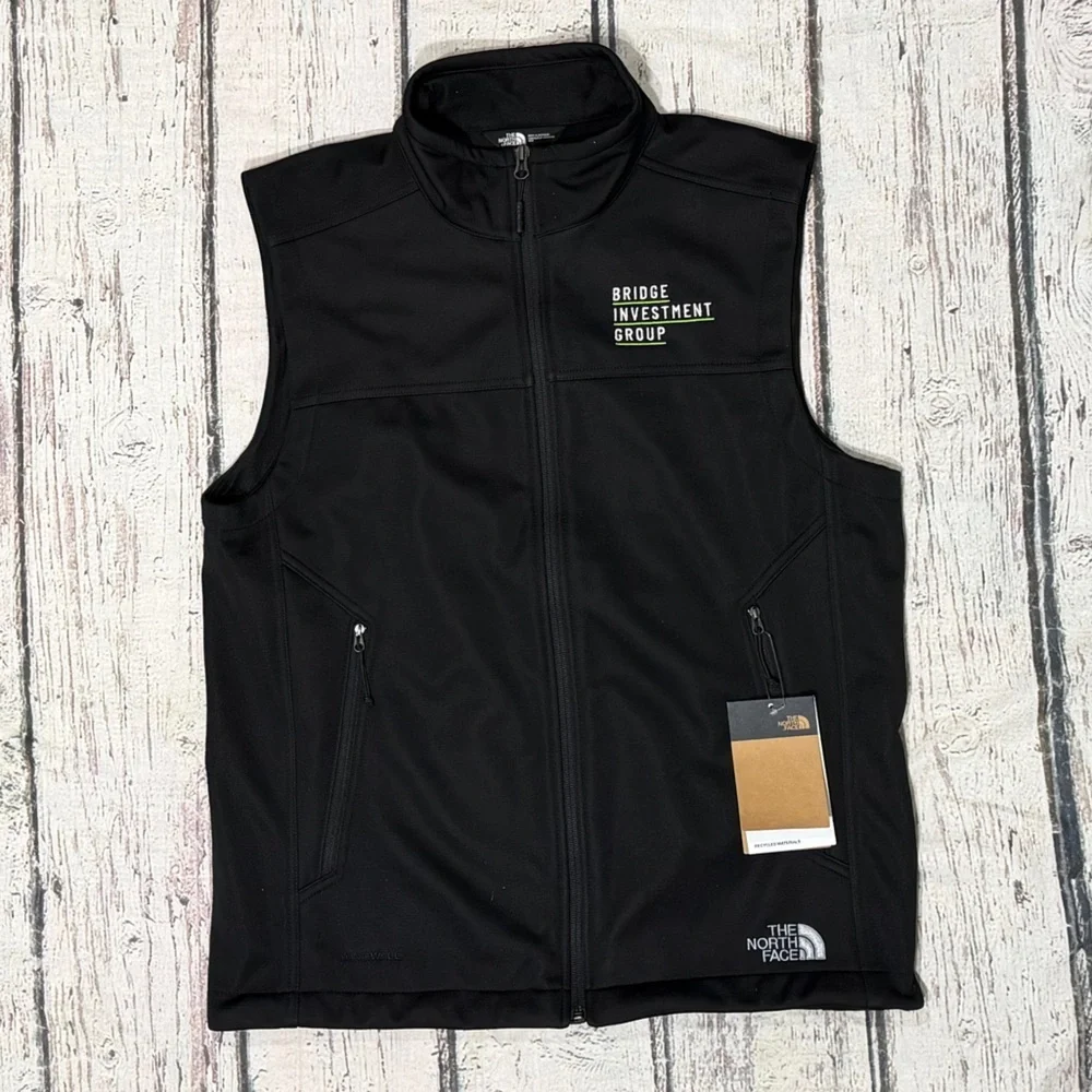 The North Face Men's TNF Black Ridgewall Soft Shell Jacket Corporate Logo